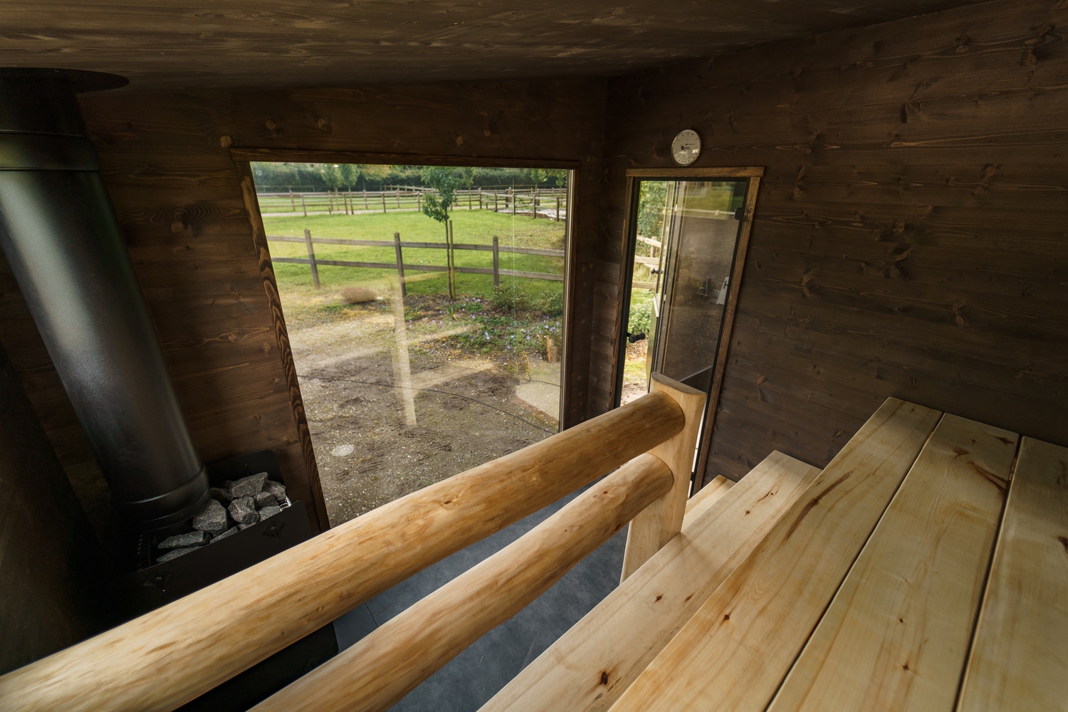 M-sauna Bench View (A)