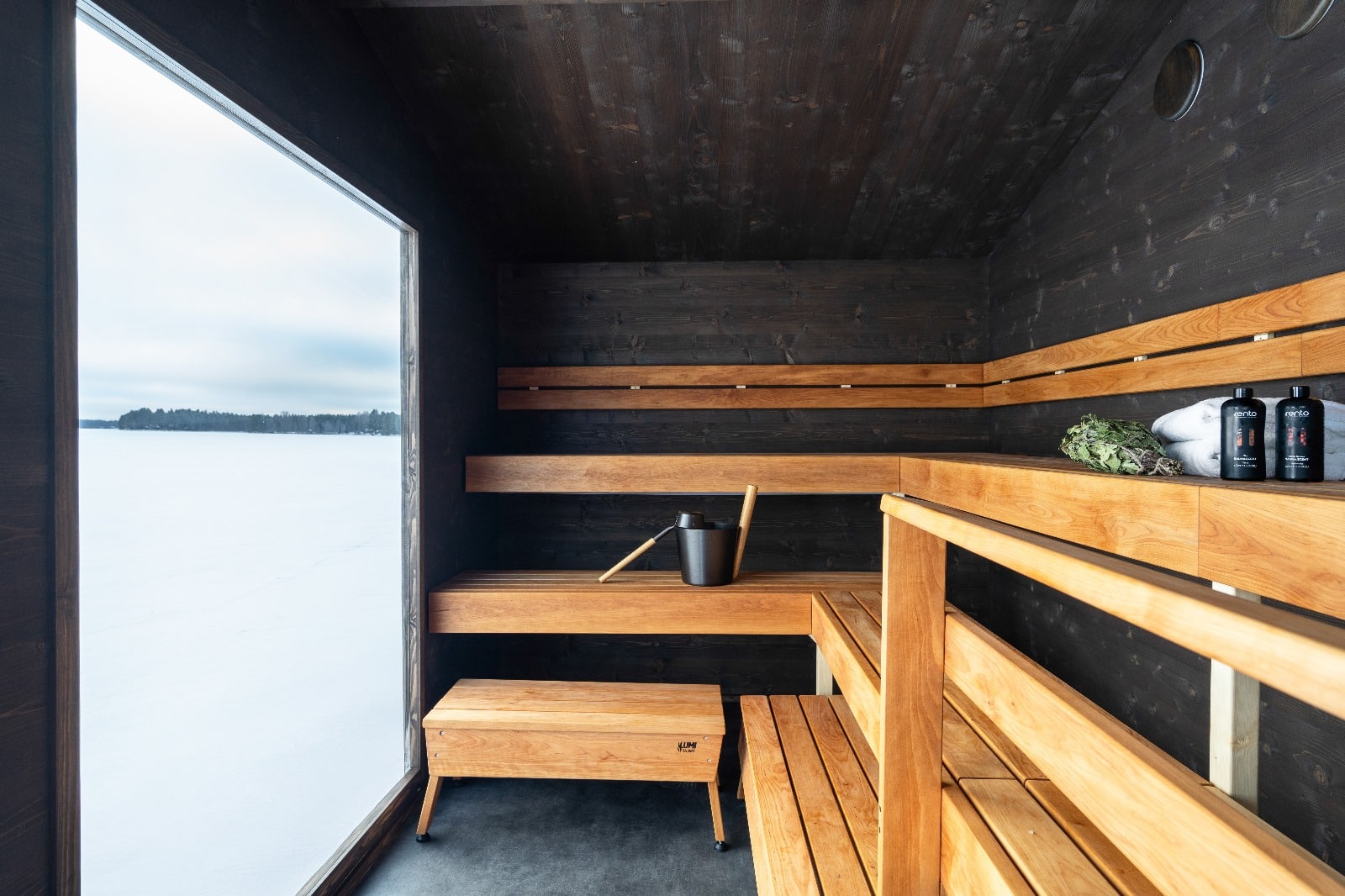 M-sauna Interior 1 (C-layout)