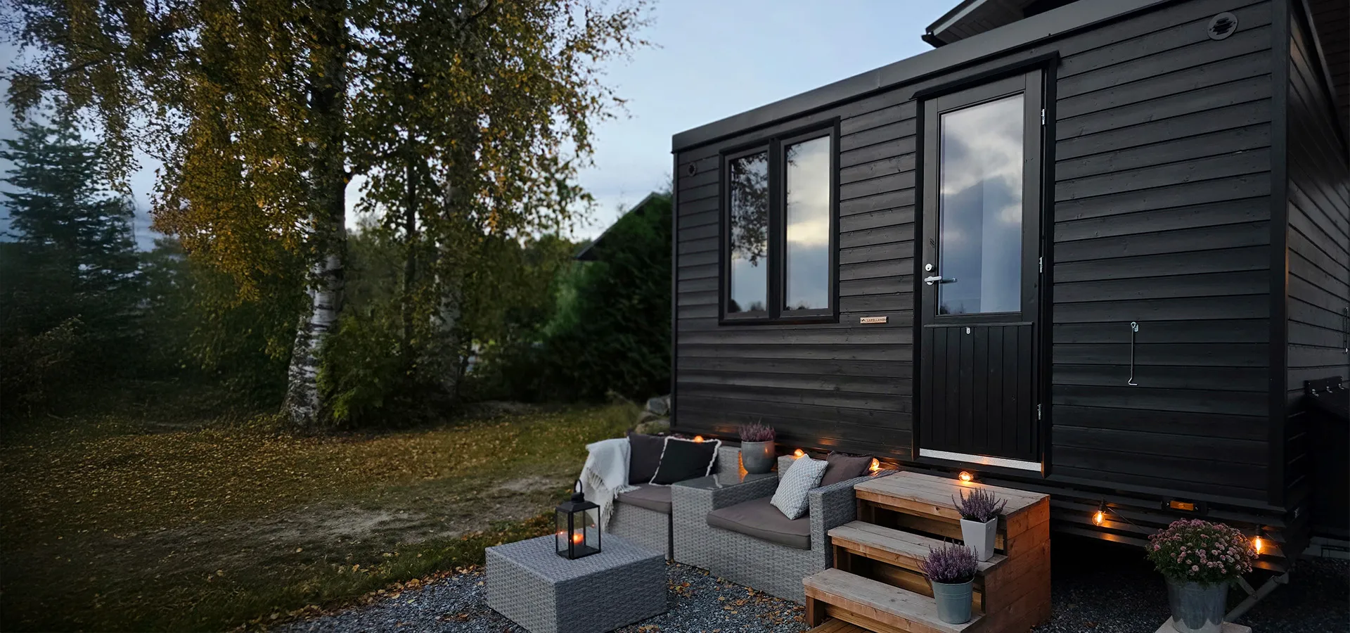 Vaunumökin voi sijoittaa mihin vain käyttövalmiina.