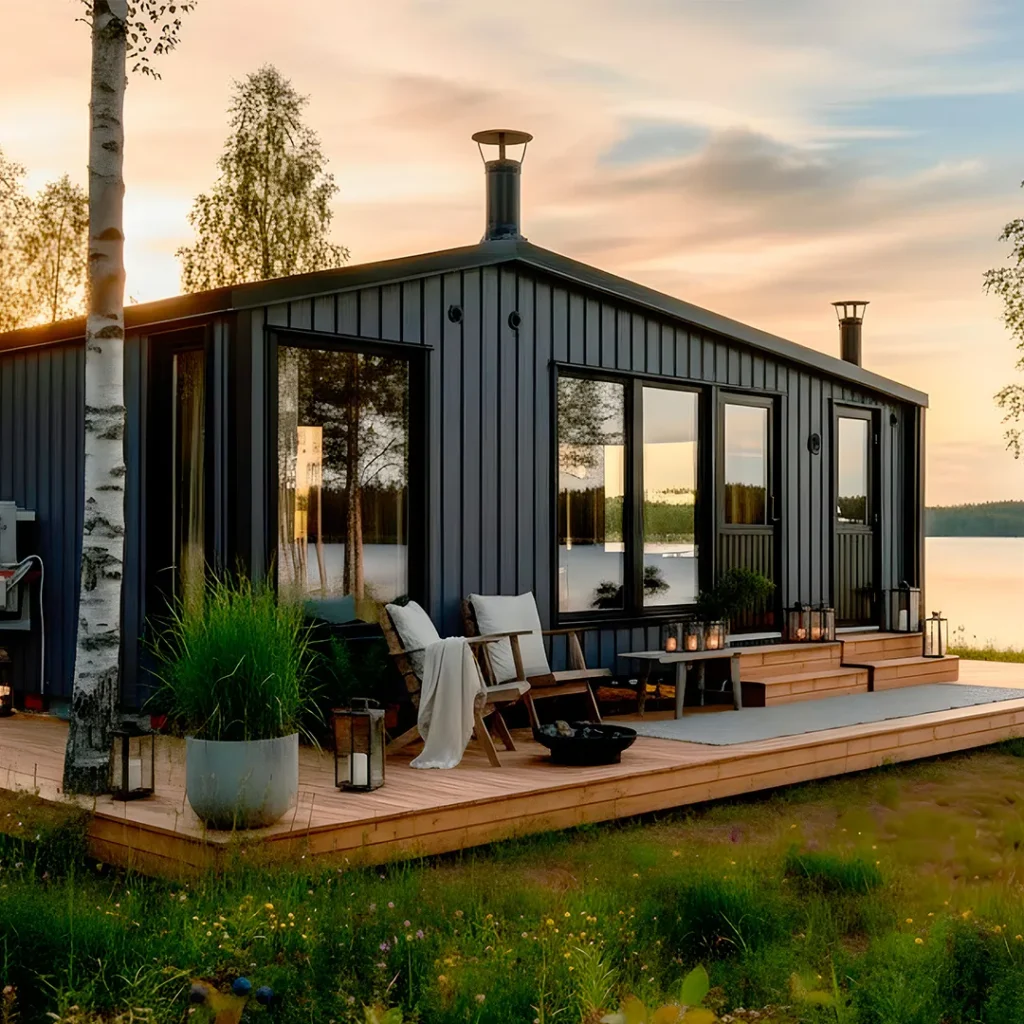 Vaunumökki XXL on Suomen suurin vaunumökki irrotettavalla alustalla